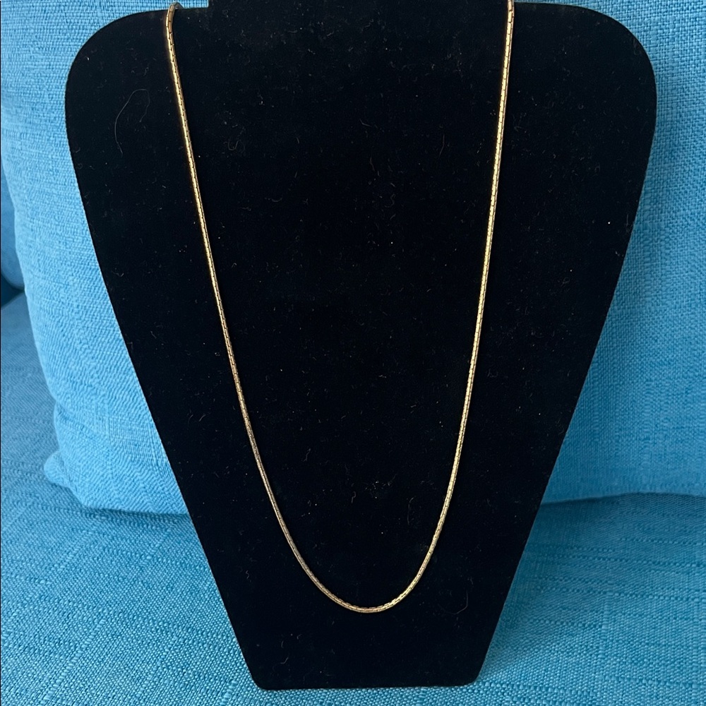 Vintage 27” MONET Gold Necklace!